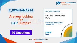 SAP E_BW4HANA214 Q&A: Conquer the Latest Exam Questions using Comprehensive Study Guides