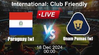  EN VIVO: Paraguay (w) vs Pumas de la Unam (w) - Marcador de fútbol en vivo