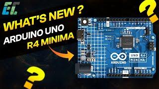 Arduino Uno R4 Minima getting started tutorial and its comparison with Arduino uno R3