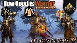 Guild Wars 2 Choosing Warrior as Your Main