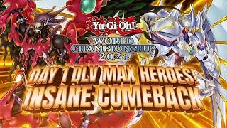 DAY 1 DLV MAX! HEROES WORLD CHAMPIONSHIP 2024 QUALIFIERS - Yu-Gi-Oh! Master Duel