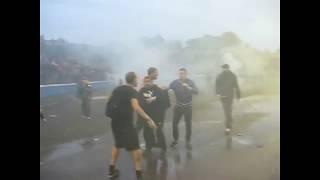 Федецкий получил удар в лицо от фаната "Карпат" ДРАКА