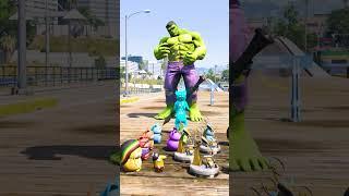 GTA V - HULK TOUCH ANYTHING BECOME DIAMOND #shorts