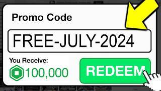 This *SECRET* Promo Code Gives FREE ROBUX! (Roblox July 2024)