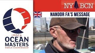 A little message from Nandor Fa who is due in New York 30th May