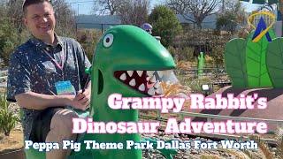 Grampy Rabbit’s Dinosaur Adventure at Peppa Pig Theme Park Dallas Fort Worth