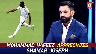 #MohammadHafeez appreciates #ShamarJoseph for making an example for fast bowlers across the globe.