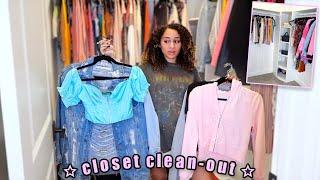  CLOSET CLEANOUT! *extreme declutter + motivation*