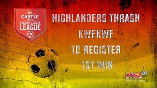 I CASTLE LAGER PREMIER SOCCER LEAGUE MATCHDAY 2 I HIGHLANDERS BEAT KWEKWE TO REGISTER 1ST WIN