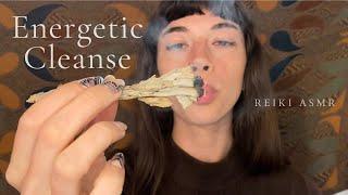 Reiki ASMR ~ Energetic Cleansing | Relaxing | Purification | Selenite | Rattle | Energy Healing