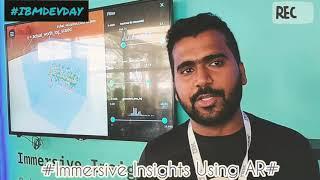 Watch Data into Real Life using Immersive Insights ( Augmented Reality & IBM Watson ) | IBM Dev Day