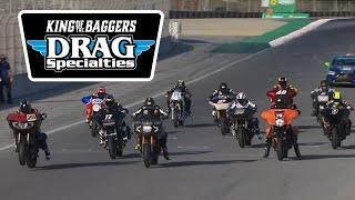 MotoAmerica Drag Specialties King of the Baggers Race at Laguna Seca 2020