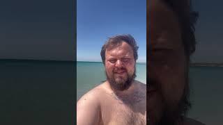 Море и пляж в Оленевке Крым #крымскиемальдивы #оленевка