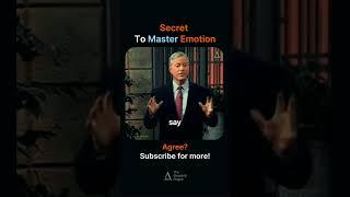 Brian Tracy: Secret to master your emotion #selfcontrol