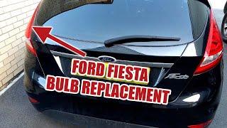 FORD FIESTA 2008-2013 Rear Bulb Replacement, Brake, Indicator, Reverse, Tail Light
