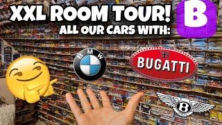 BMW, Bugatti, Bentley: ALL our cars with letter "B" - ROOM TOUR of our diecast modelcar collection!