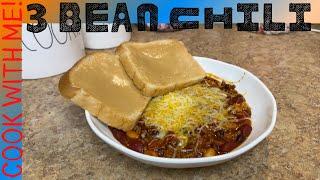 3 Bean Chili - Cook With Me!