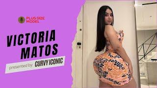 Victoria Matos ️ beautiful Plus Size Model, Biography, Lifestyle & Facts..