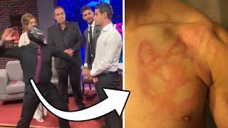 WWE Wrestlers Who Attacked TV Hosts