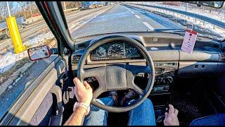 1999 Fiat Uno (1.0 I.E 45 hp) | POV Test Drive #2312 Joe Black