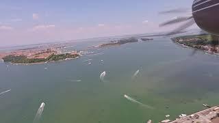 Landing at Venice Lido - N228RM