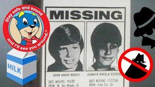 The Controversial Missing Children Milk Carton Program