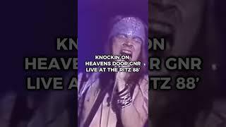 KNOCKIN ON HEAVENS DOOR GUNS N ROSES LIVE AT THE RITZ 88’ #gunsnroses #gunsandroses #metal #rock