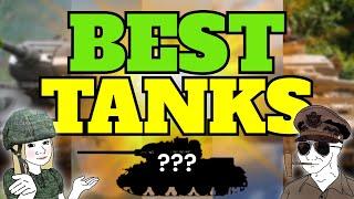 The Top 5 BEST TANKS In War Thunder!