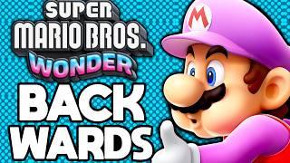 Can you Beat Super Mario Bros Wonder Backwards?