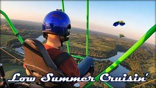 Low Summer Evening Cruisin’ ǀ POWERED PARACHUTE