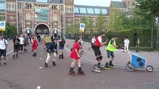 Friday Night Skate Amsterdam 25 jaar: Vondelpark en Museumplein / Gala Skate