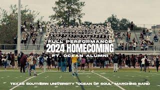 Full Homecoming Performance | Texas Southern Univ. "Ocean of Soul" ft Ocean Alumni | 2024