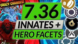 PATCH 7.36 DELETES THE META - New Innate Abilities and Hero Facets - Dota 2 Update Guide Part 1