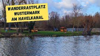 Erkundung am Wanderrastplatz Wustermark