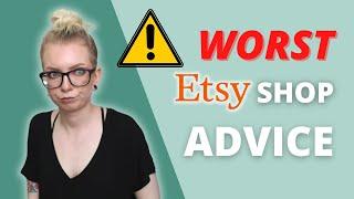 Avoid This BAD Etsy Shop Advice!  Type Nine Studio