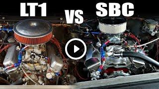 LT1 vs SBC what 350 motor ran faster in the 1/4 ?