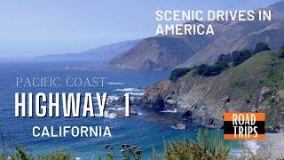 California Pacific Coast Highway 1 Road Trip from San Francisco to San Simeon - GoPro 4K Drives