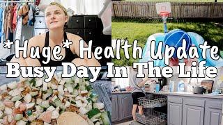 *HUGE* HEALTH UPDATE | BUSY DAY IN THE LIFE OF A MOM OF 4 | EXERGOO | MEGA MOM