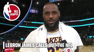 LeBron James CALLS OUT the NFL ️ 'CHRISTMAS IS OUR DAY!'  | NBA on ESPN