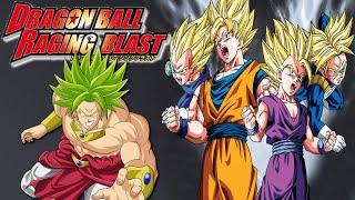 Dragonball Raging Blast Game Movie - HARD MODE (HD)