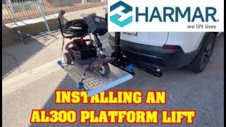 Vehicle Lift Install | Harmar AL300 External Power Scooter & Wheelchair