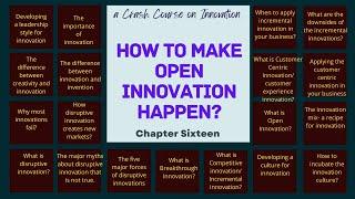 How to implement open innovation? | Crash course on innovation Part 16