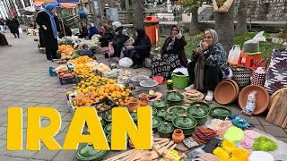 The BEAUTIFUL Street Food Queen of IRAN  | Rasht Grand Bazaar Tour