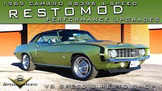 1969 Chevrolet Camaro Restomod Performance Upgrades Video V8 Speed & Resto Shop V8TV