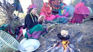 cultural village gathering in Dharme brother's village || Rural Nepal || @ruralnepall