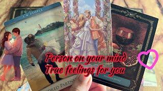 Person on your mind : Their True feelings/emotions for you️Hindi tarot card reading