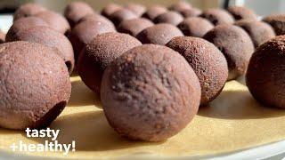 Like Chocolate Truffles, but much healthier!  vegan recipes