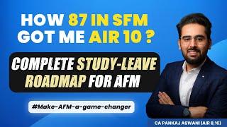 Make AFM your game-changer | CA Final SFM (AFM) Strategy by AIR 10