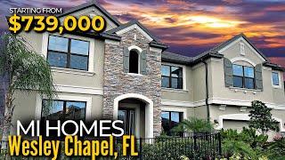 Tour A STUNNING New Home in Tampa Florida That's The LARGEST Model From MI HOMES With Over 5000 sqft