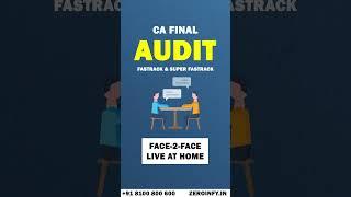 Latest Recording for CA Final Audit Fast Track By CA Abhishek Bansal || For Nov 23